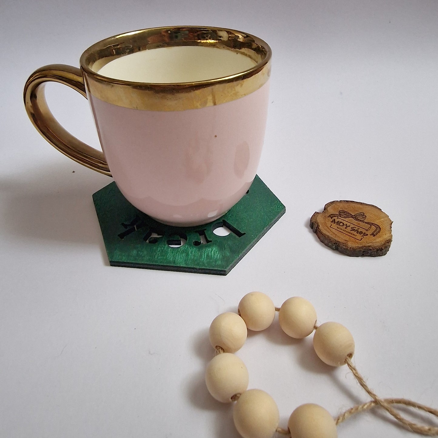 Suport pentru cană/pahar - Coffee Break - verde