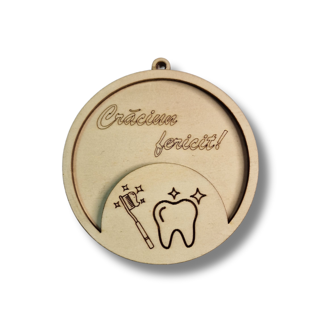 Glob de Crăciun pentru dentiști