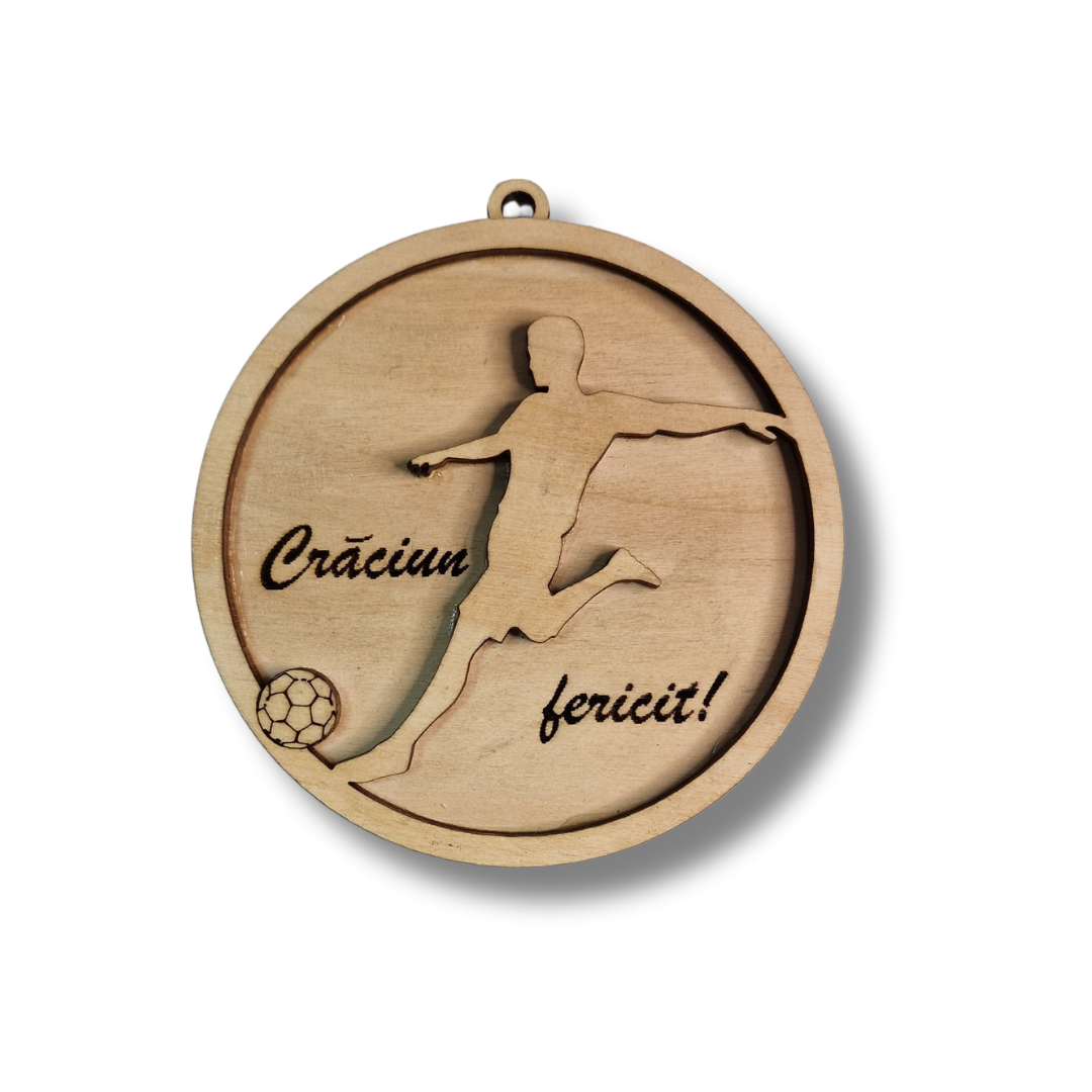 Glob de Crăciun pentru pasionații de fotbal