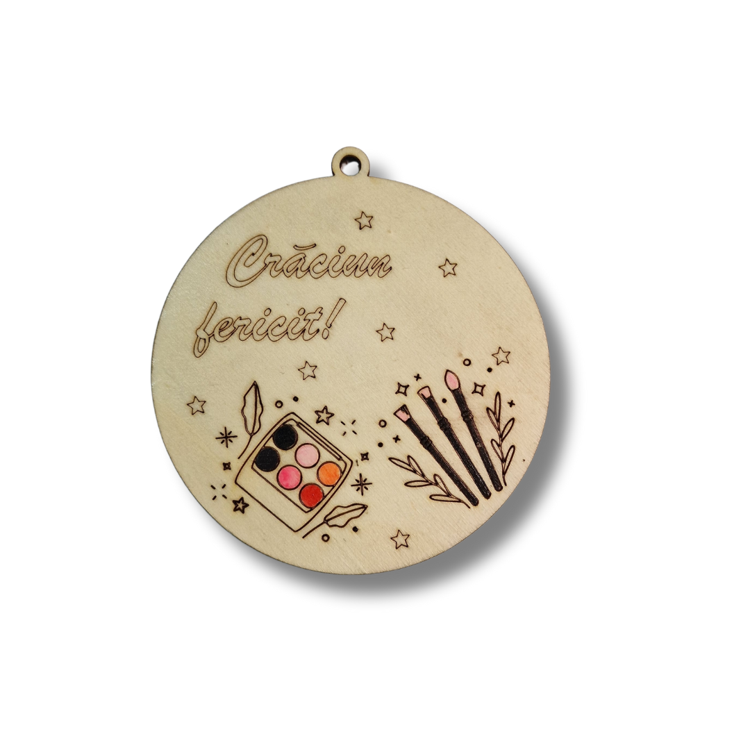 Glob Crăciun pentru makeup artist