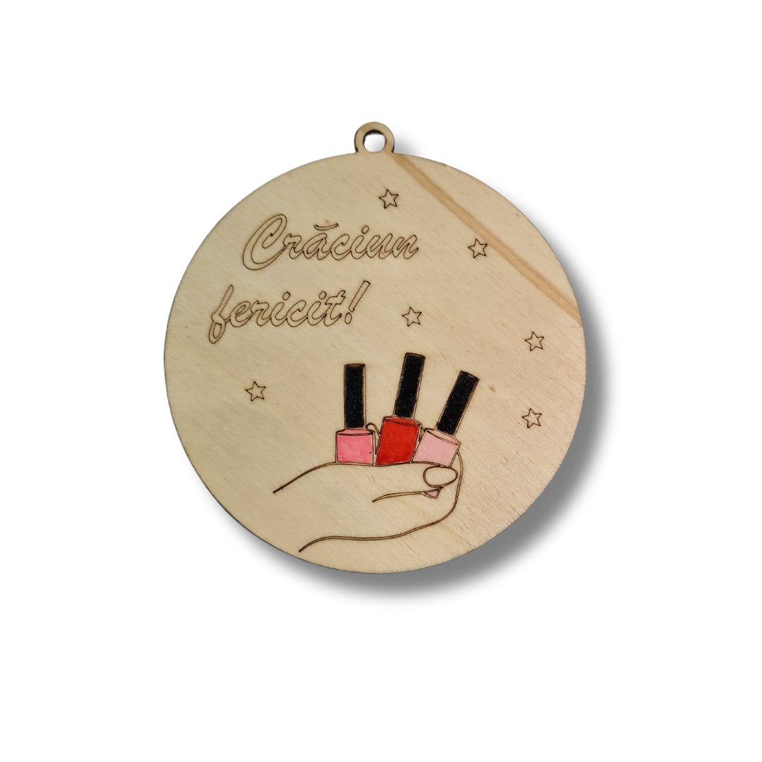 Glob de Crăciun pentru Nail Artist - colecția "Meserii"