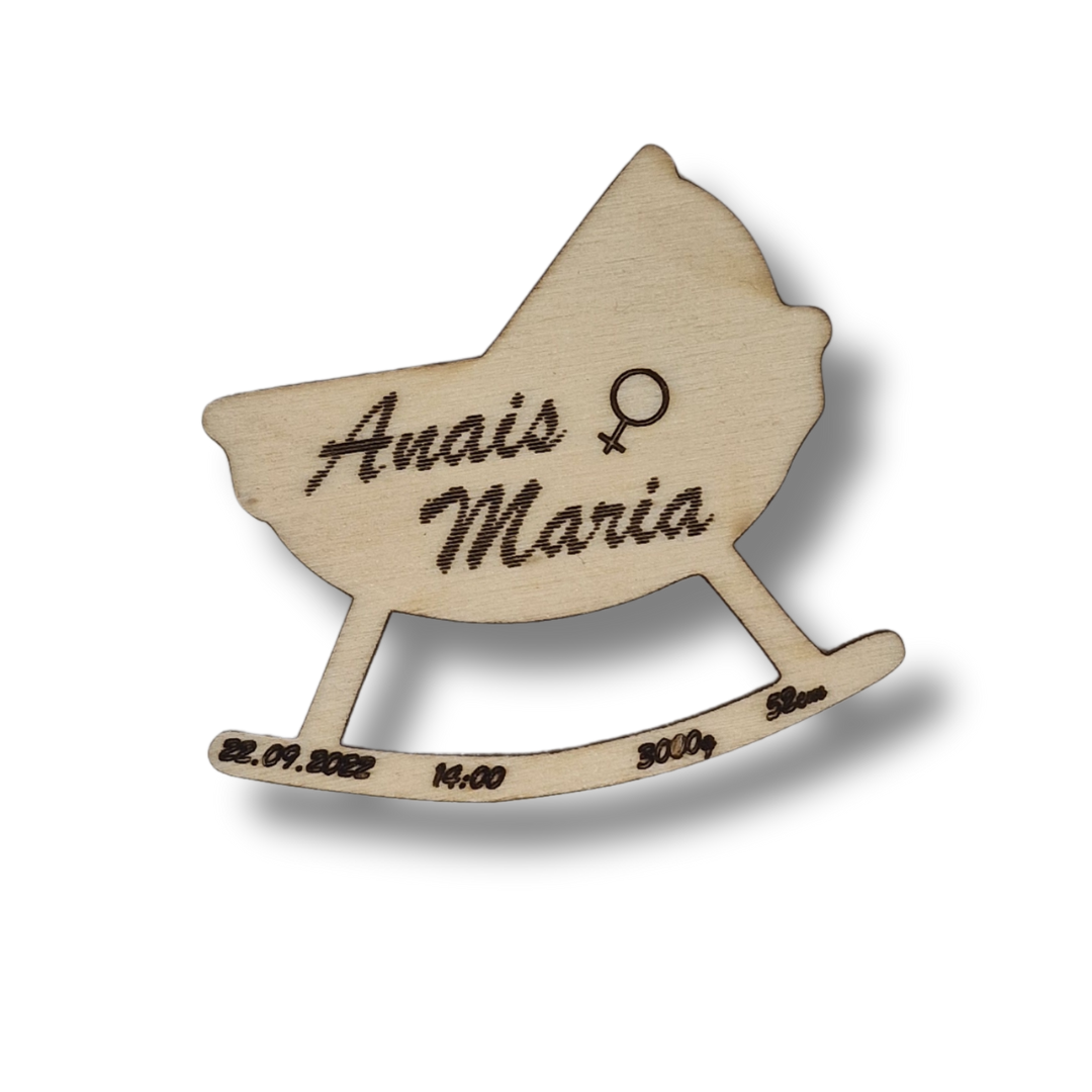 marturie botez balansoar bebe personalizat