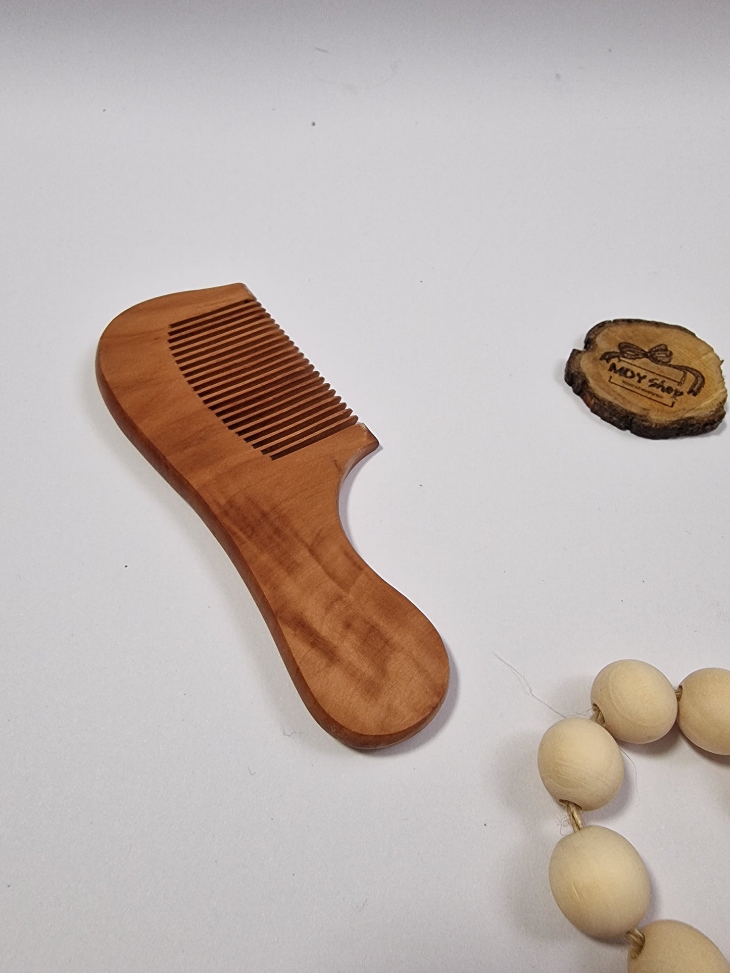 Pieptene din lemn pentru geantă sau pentru copii - MDY Shop