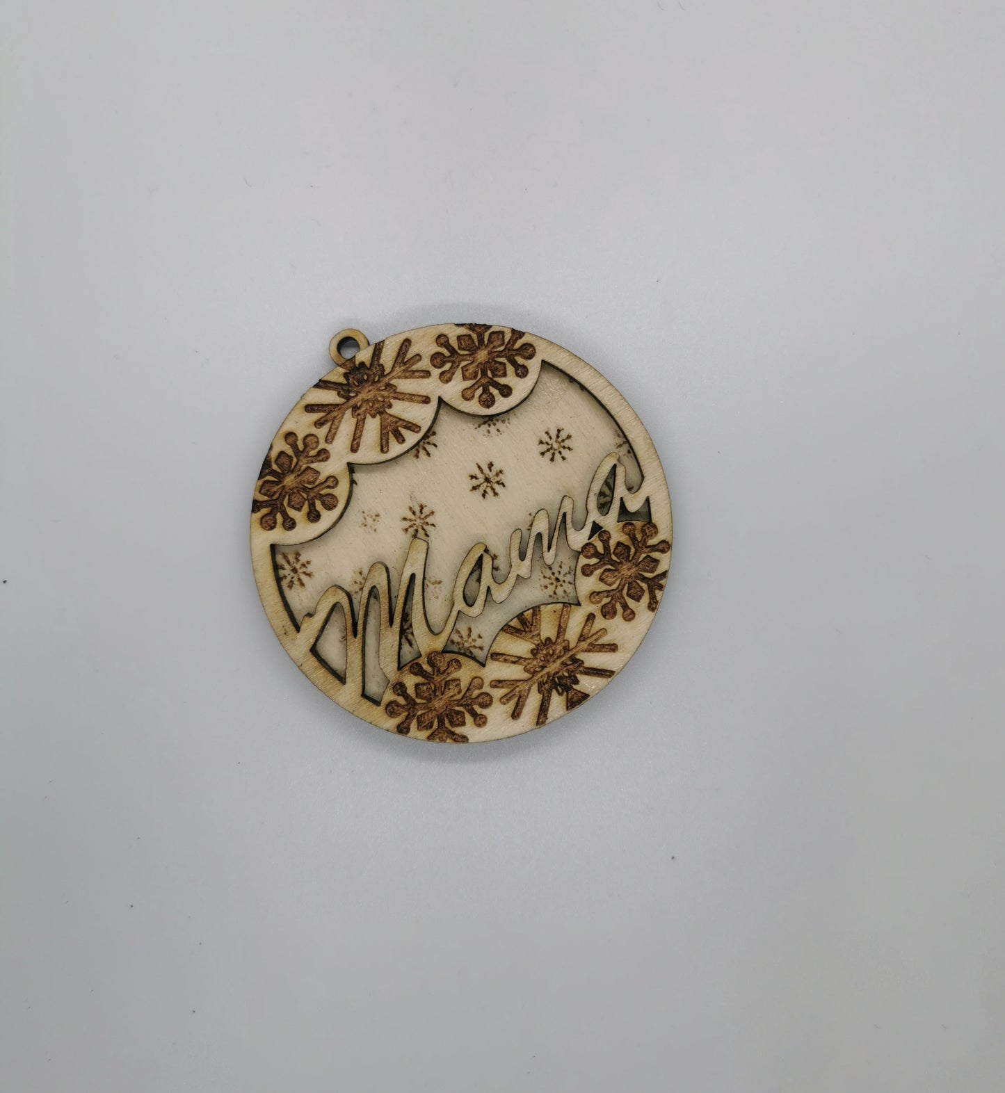 Glob de Crăciun cu Fulgi Personalizat pentru Membrii Familiei - MDY Shop