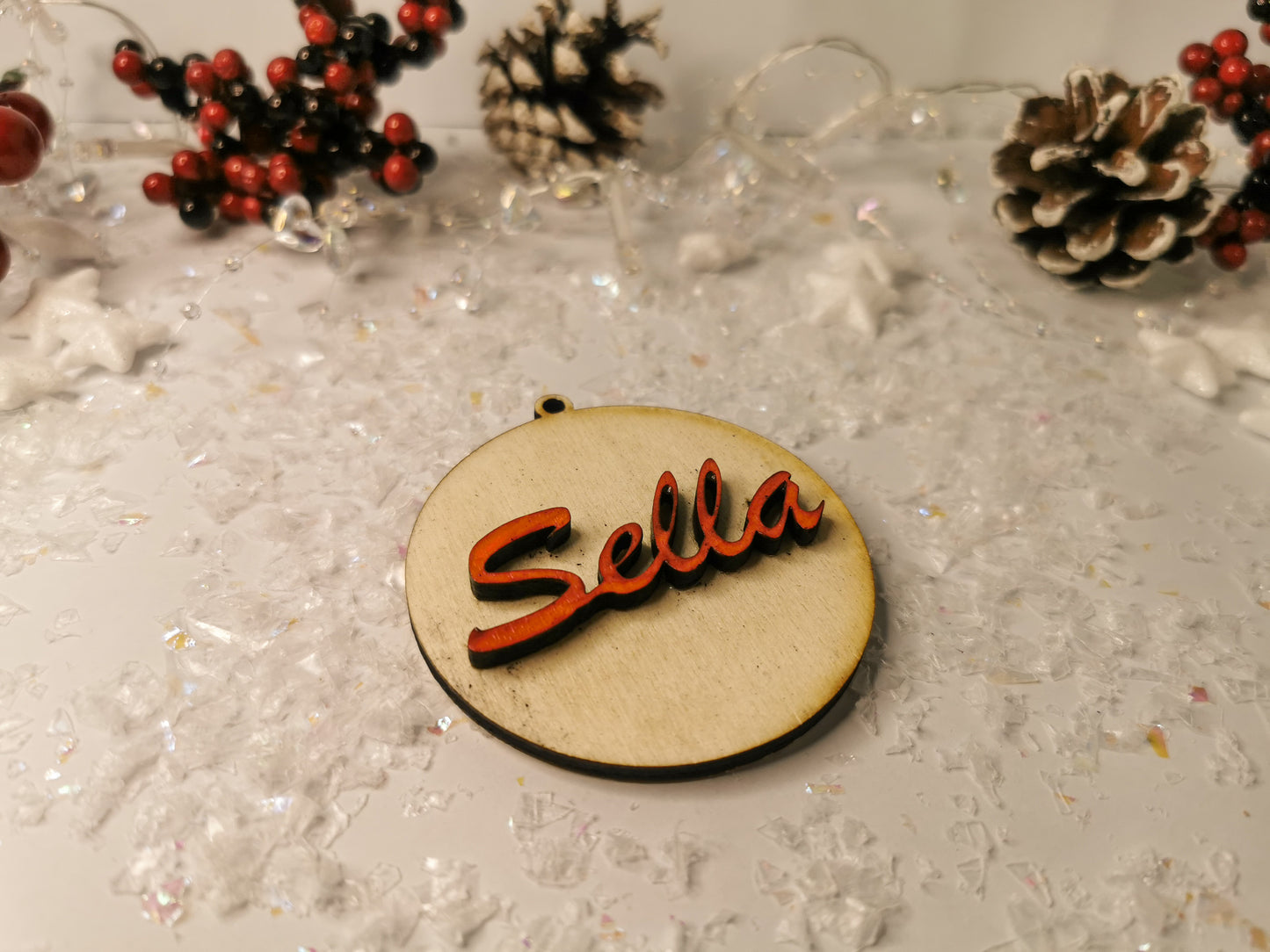 Glob de Crăciun Personalizat cu Nume - MDY Shop