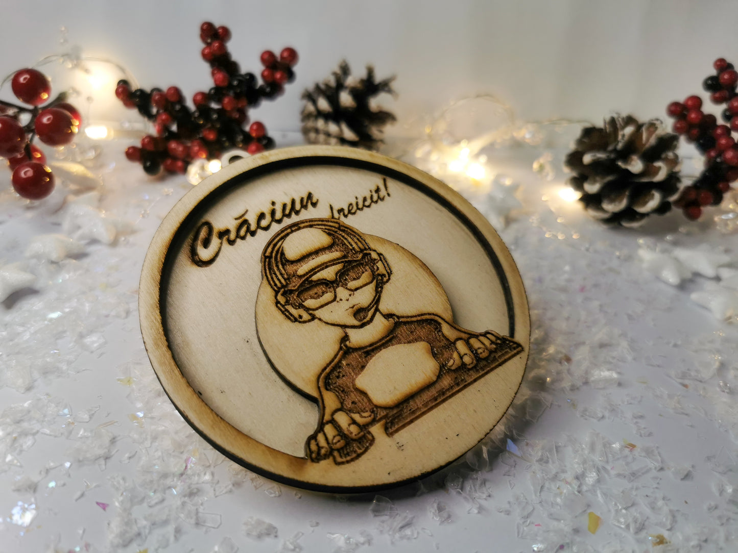 Glob de Crăciun pentru Gameri - MDY Shop