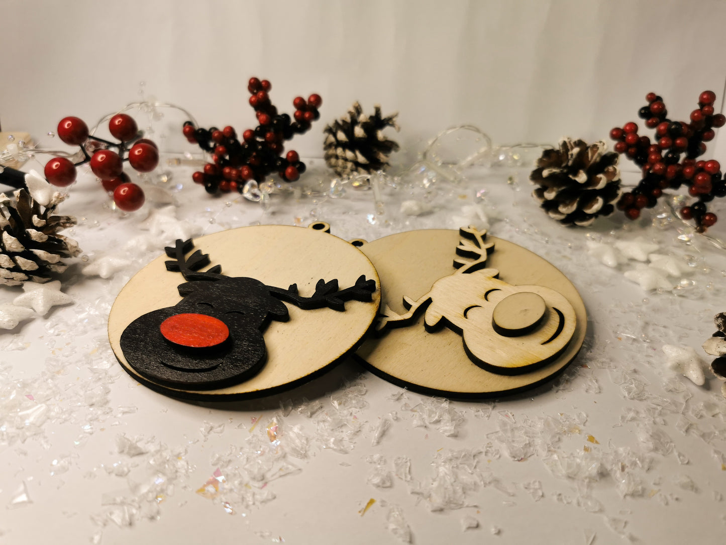 Glob de Crăciun cu Rudolf - MDY Shop