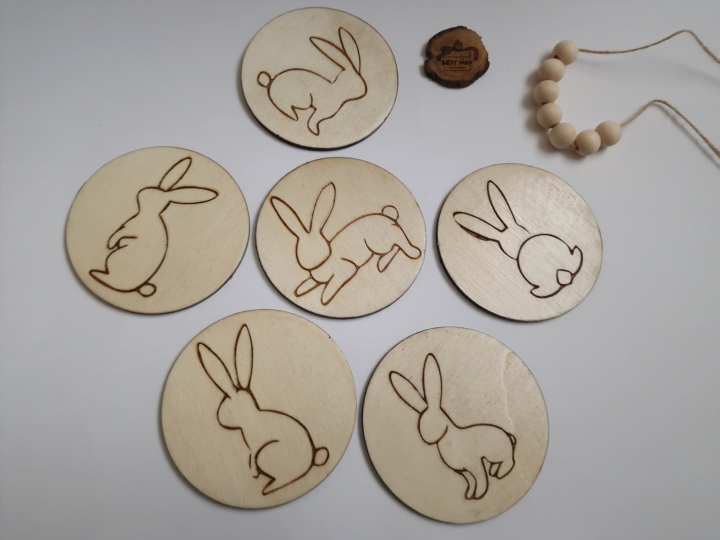 Set Coasters și Decorațiuni de Paște - MDY Shop