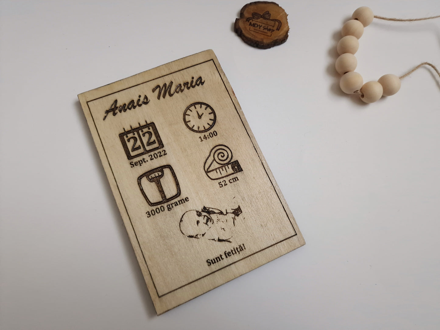 Tablou Personalizat pentru Bebeluș - MDY Shop