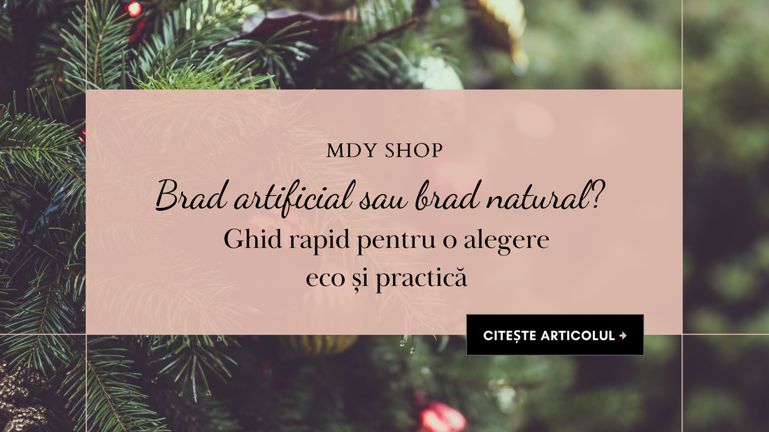 Brad artificial sau brad natural? Ghid rapid pentru o alegere eco și practică