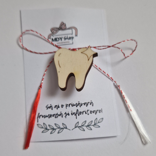 Mărțișor pentru dentiști - dințișor
