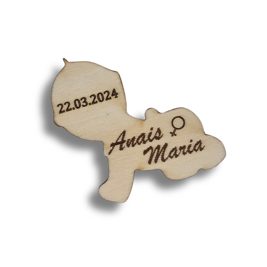 marturie pentru botez personalizata cu nume si data