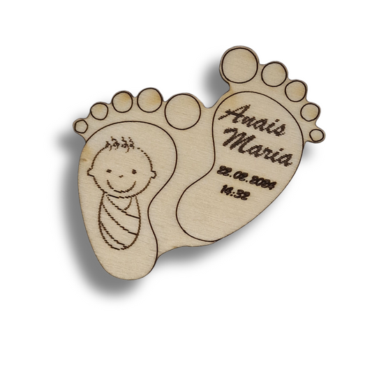 marturie pentru botez personalizata cu nume si data