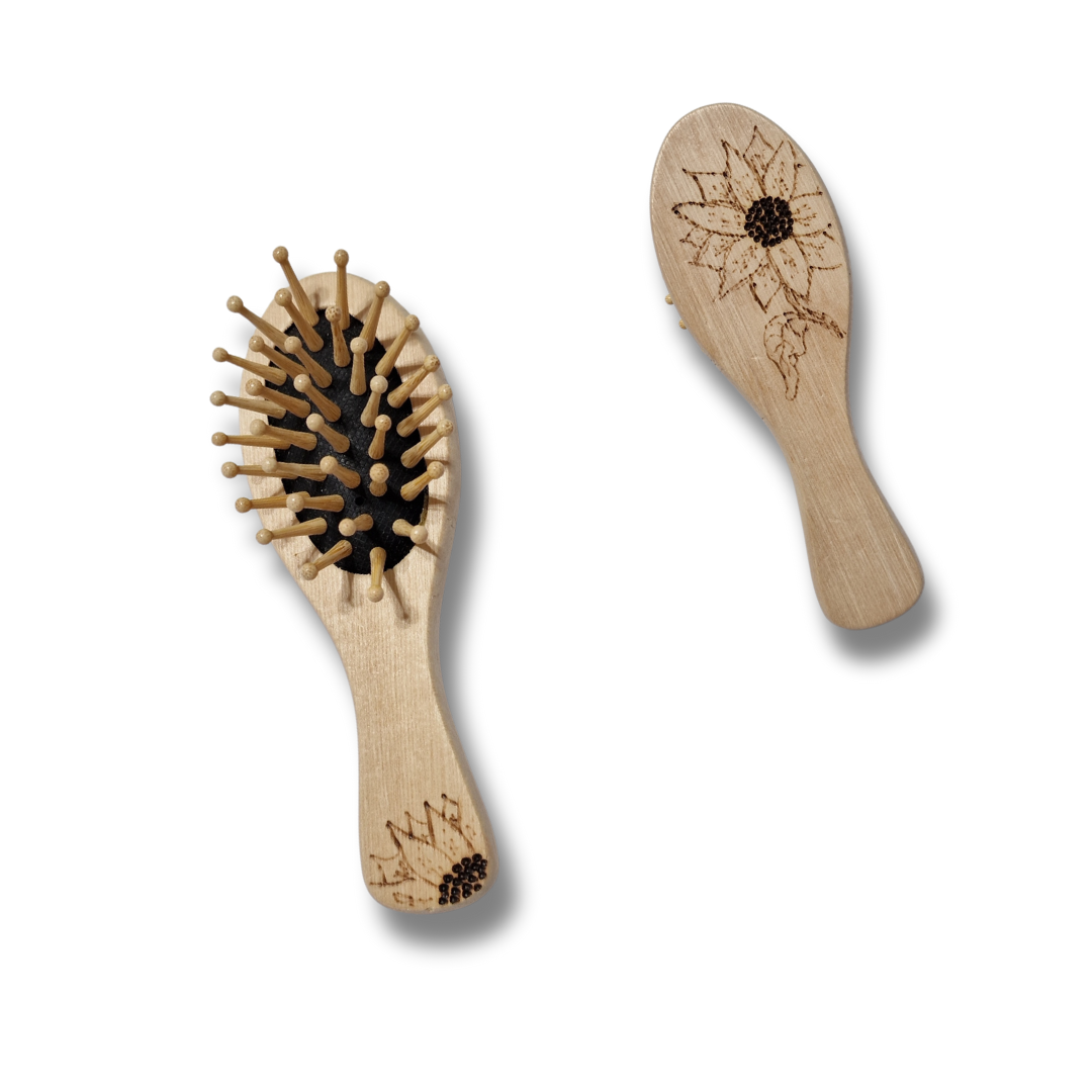 UNICAT - Perie de păr pentru geantă sau pentru copii - păpădii