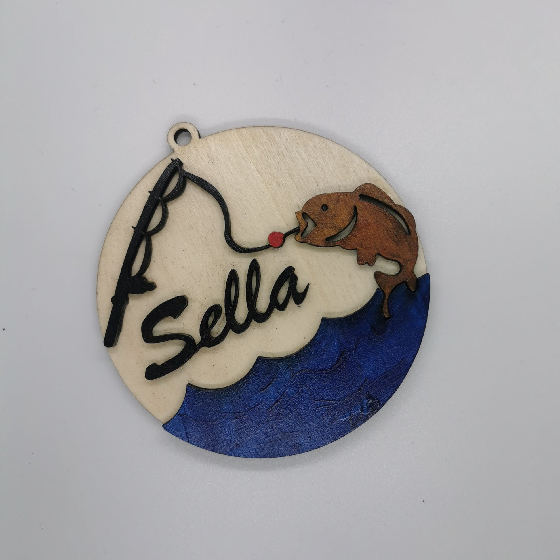 Glob de Crăciun Personalizat - Pescari - MDY Shop