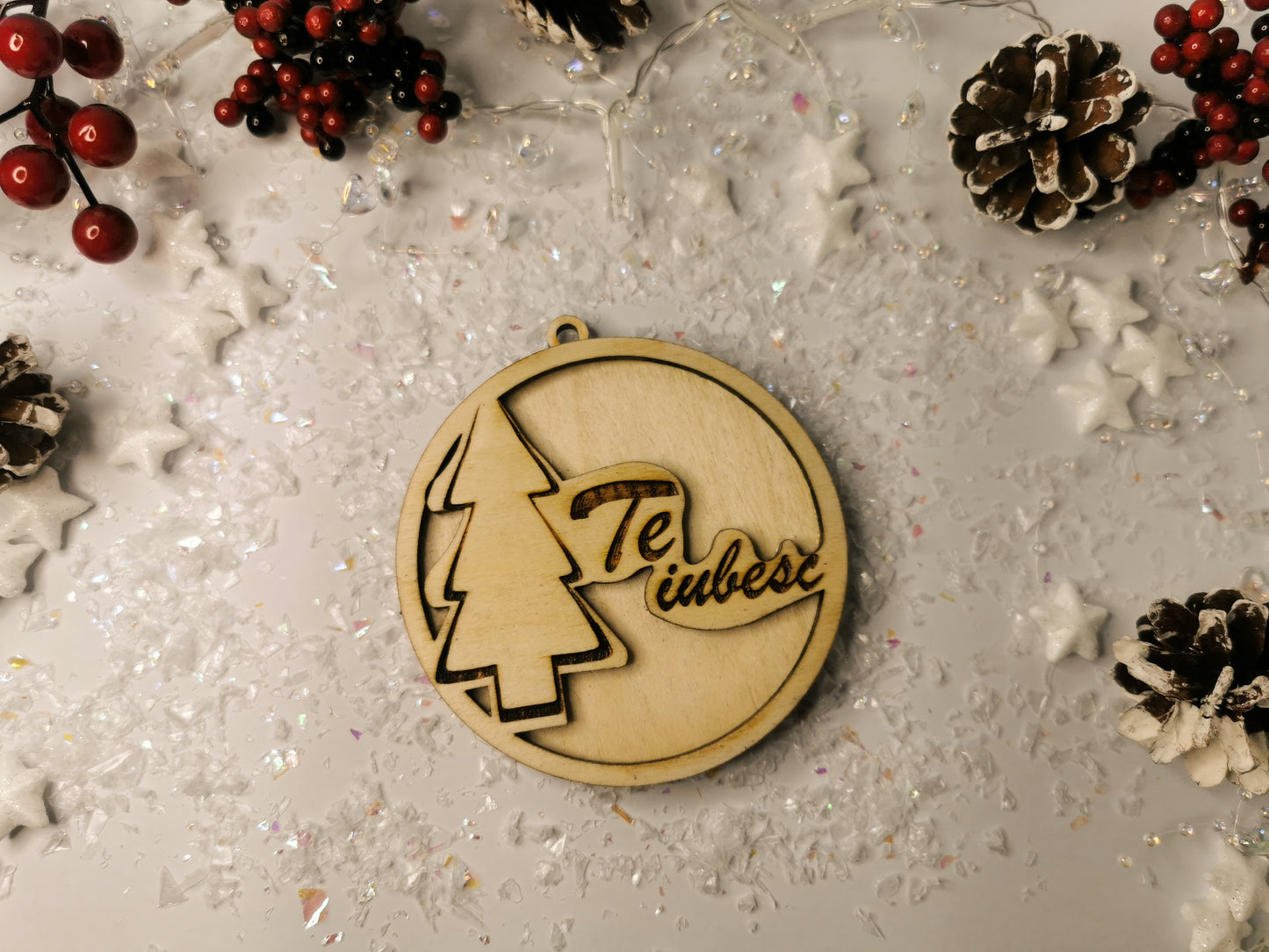 Glob de Crăciun Personalizat cu Mesaj - MDY Shop