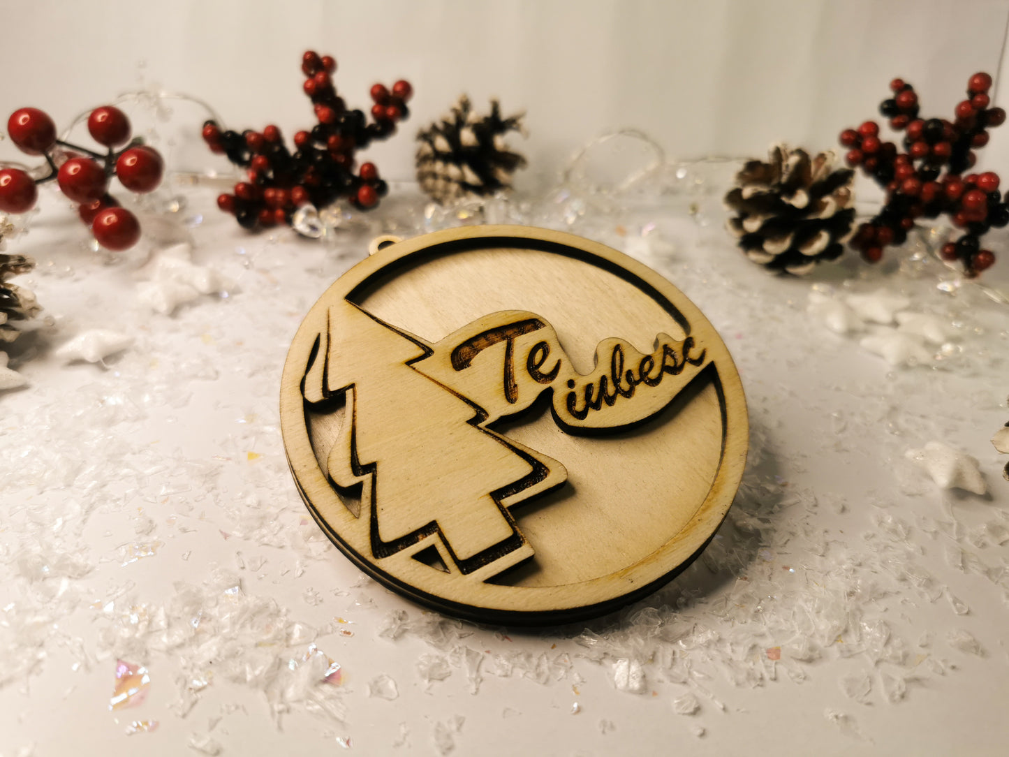 Glob de Crăciun Personalizat cu Mesaj - MDY Shop